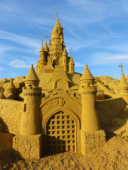 chateau de sable