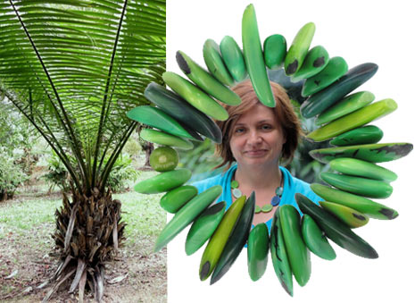 bijoux ivoire vegetal