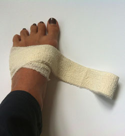 mal au pied