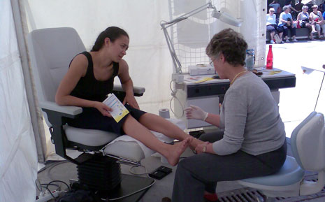 dépistage mal de pieds