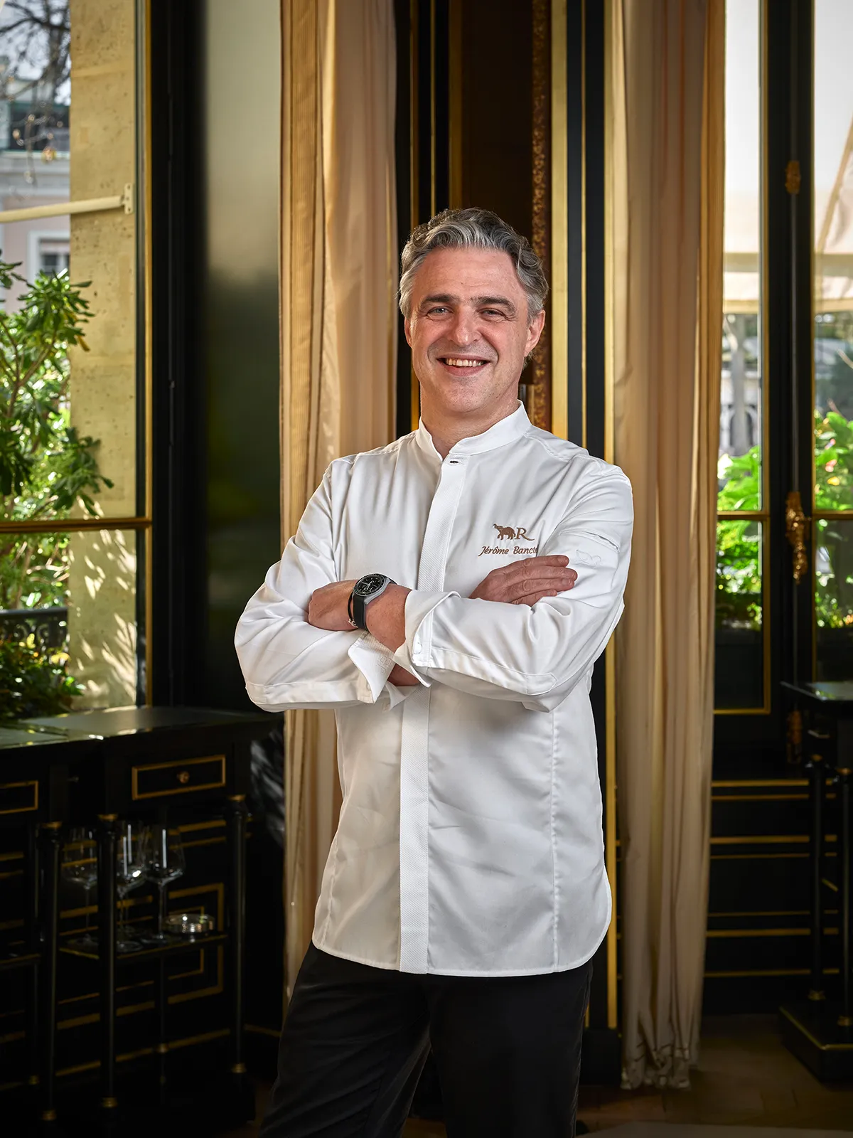 Jérôme Banctel chef du restaurant Signature de l'hôtel La Réserve Paris