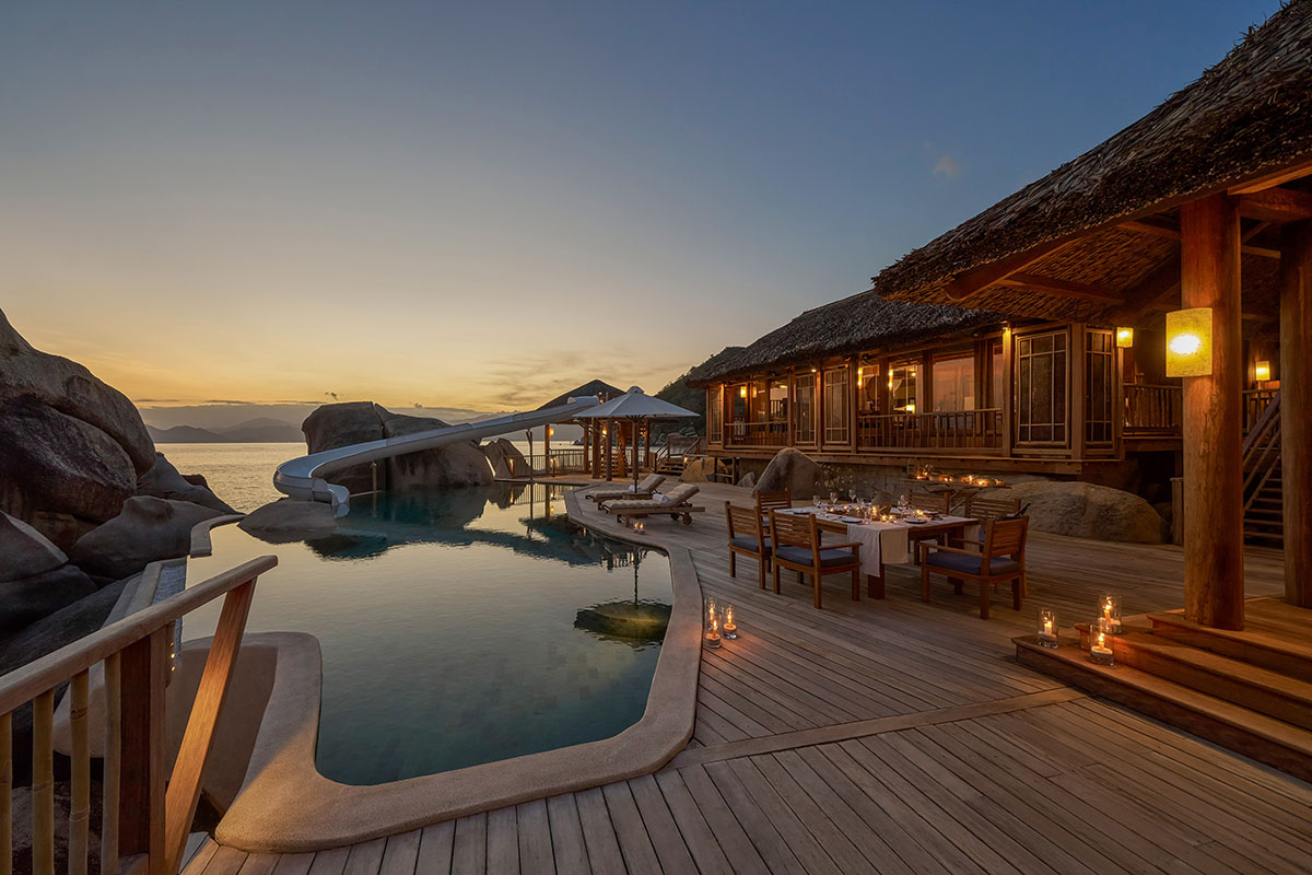 Six Senses Ninh Van Bay Vietnam - suite avec piscine