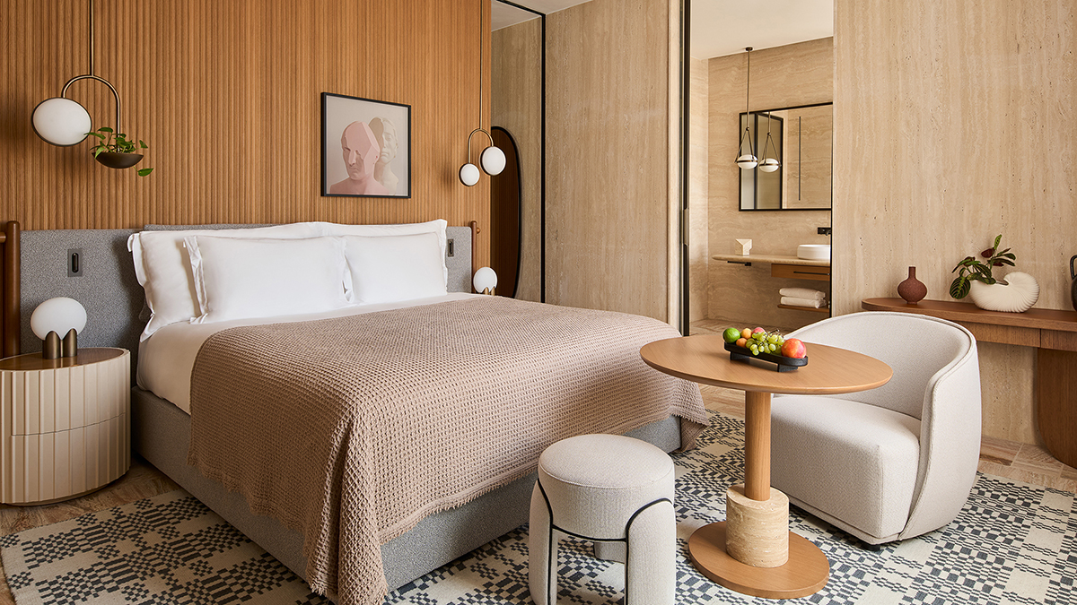 Suite Six Senses Rome chambre