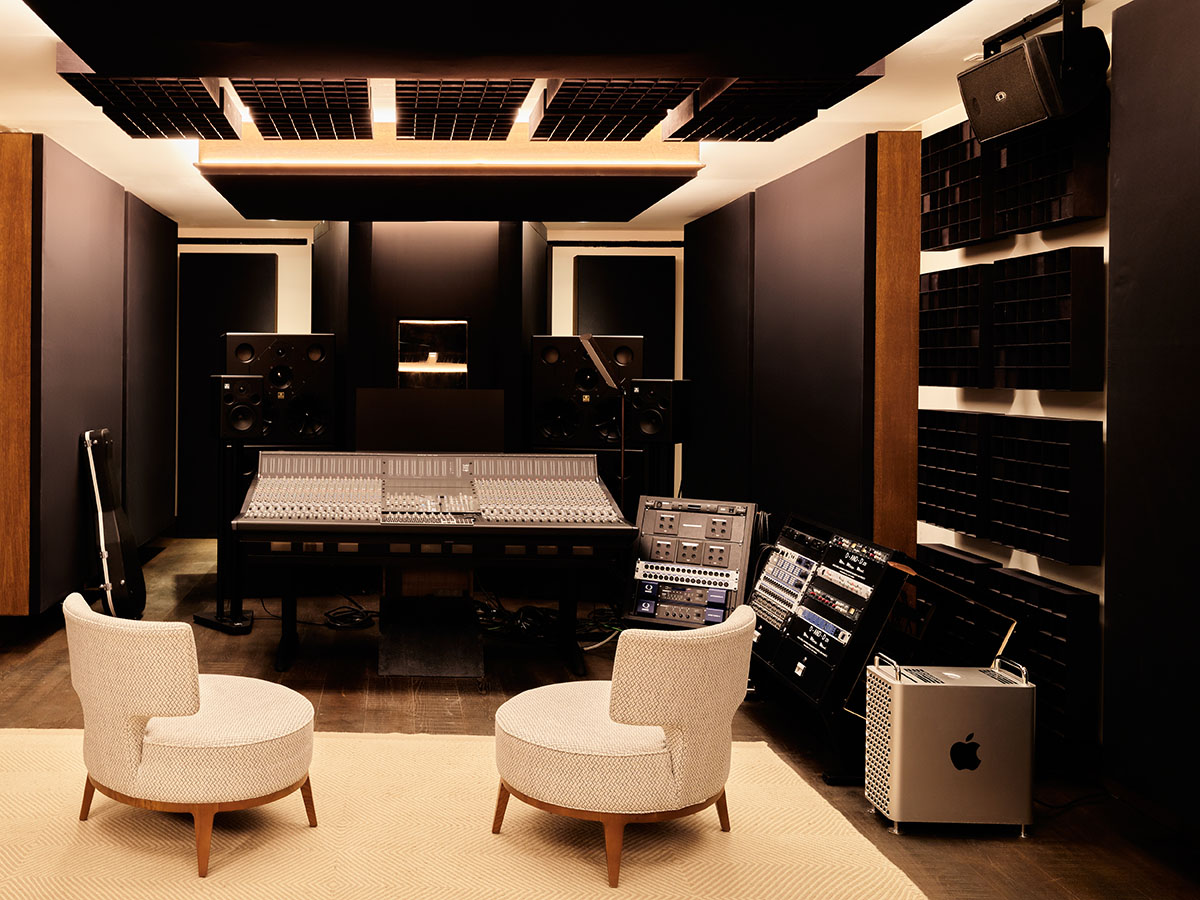 Hôtel Six Senses Ibiza suite studio enregistrement