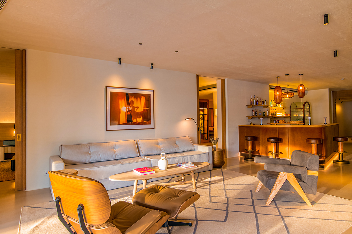 Hôtel Six Senses Ibiza suite salon