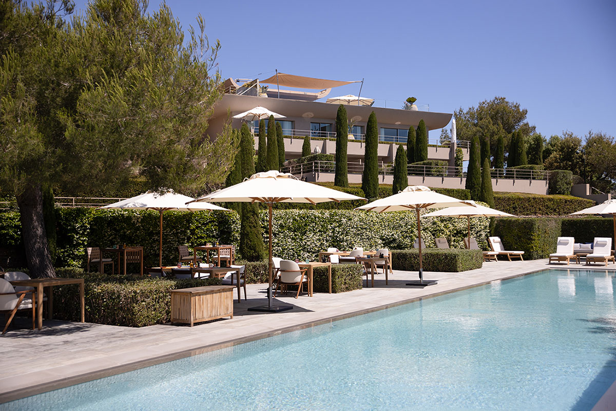 Piscine hôtel La Réserve à Ramatuelle